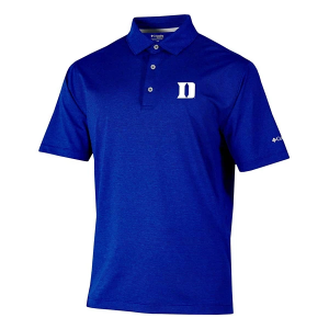 Duke Blue Devils Columbia Sand Tee Polo Large Azul
