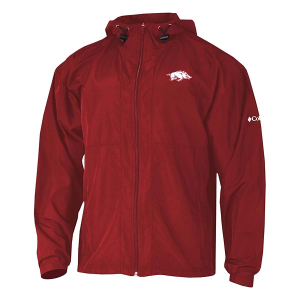 Columbia Arkansas Razorbacks The Prodigy Full Zip Windbreaker