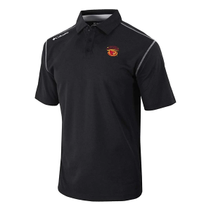 Iowa State Cyclones Columbia Shotgun Alternate Logo Polo 2XLarge Black