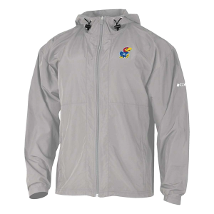 Columbia Kansas Jayhawks The Prodigy Full Zip Windbreaker Jacket