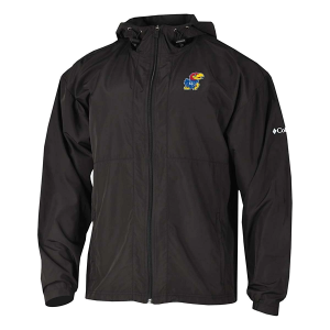 Columbia Kansas Jayhawks The Prodigy Full Zip Windbreaker Jacket