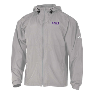 Columbia LSU Tigers The Prodigy Full Zip Windbreaker Jacket
