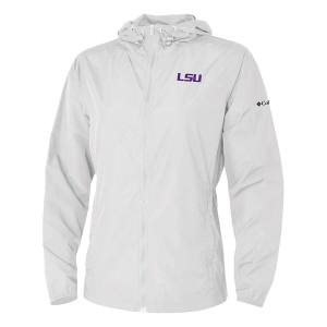 Columbia Women's LSU Tigers The Prodigy Full Zip Windbreaker Jacket