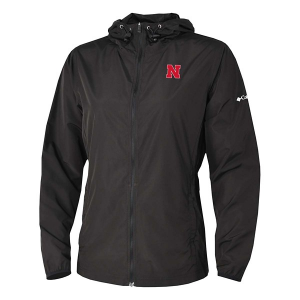 Columbia Women's Nebraska Cornhuskers Full Zip Prodigy Windbreaker