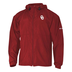 Columbia Oklahoma Sooners The Prodigy Full Zip Windbreaker