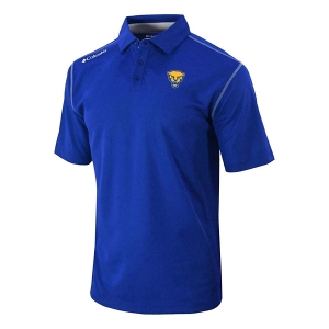 Pittsburgh Panthers Columbia Shotgun Alternate Logo Polo Large Azul