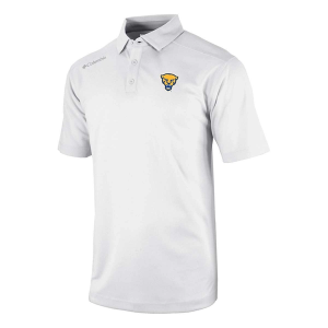 Pittsburgh Panthers Columbia Shotgun Alternate Logo Polo 2XLarge White
