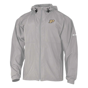 Columbia Purdue Boilermakers The Prodigy Full Zip Windbreaker