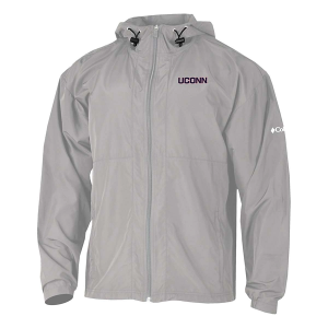 Columbia Connecticut Huskies The Prodigy Alternate Logo Full Zip Windbreaker