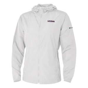 Columbia Women's Connecticut Huskies The Prodigy Alternate Logo Full Zip Windbreaker