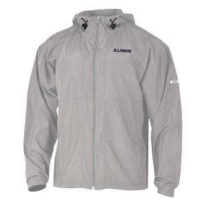Columbia Illinois Fighting Illini The Prodigy Alternate Logo Full Zip Windbreaker