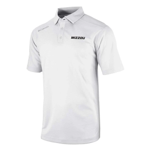 Missouri Tigers Columbia Shotgun Alternate Logo Polo Large White
