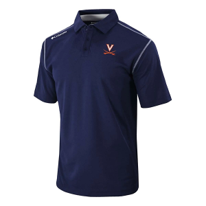 Virginia Cavaliers Columbia Shotgun Polo 2XLarge Collegiate Navy