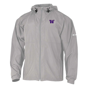 Columbia Washington Huskies The Prodigy Full Zip Windbreaker Jacket
