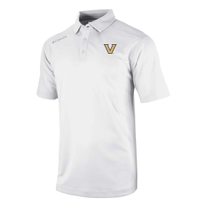 Vanderbilt Commodores Columbia Shotgun Polo Medium White