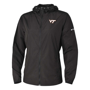 Columbia Women's Virginia Tech Hokies The Prodigy Full Zip Windbreaker Jacket