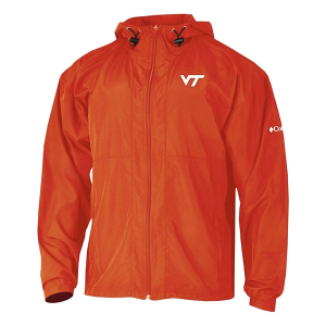 Columbia Virginia Tech Hokies The Prodigy Full Zip Windbreaker Jacket
