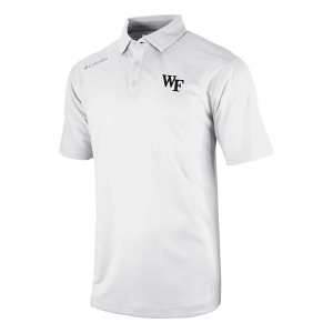 Wake Forest Deacons Columbia Shotgun Polo Small White