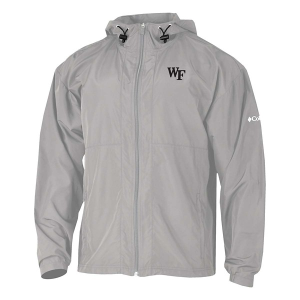 Columbia Wake Forest Deacons The Prodigy Full Zip Windbreaker Jacket
