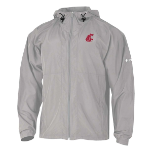 Columbia Washington State Cougars The Prodigy Full Zip Windbreaker Jacket