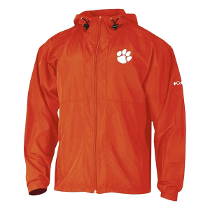 Columbia Clemson Tigers The Prodigy Full Zip Windbreaker