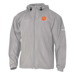 Columbia Clemson Tigers The Prodigy Full Zip Windbreaker