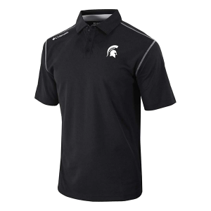 Michigan State Spartans Columbia Shotgun Polo XLarge Black