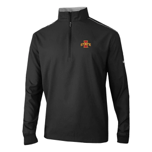 Iowa State Cyclones Columbia Bogey's Paradise 1/4 Zip XLarge Black