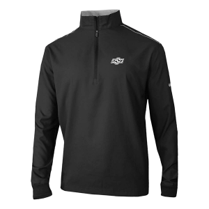 Oklahoma State Cowboys Columbia Bogey's Paradise 1/4 Zip Large Black