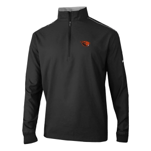 Oregon State Beavers Columbia Bogey's Paradise 1/4 Zip Large Black
