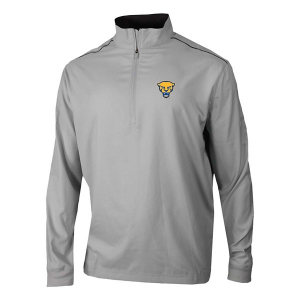 Pittsburgh Panthers Columbia Bogey's Paradise Alternate Logo 1/4 Zip XLarge Cool Grey