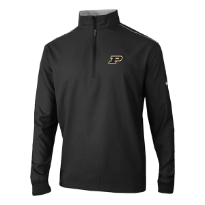 Purdue Boilermakers Columbia Bogey's Paradise 1/4 Zip Large Black
