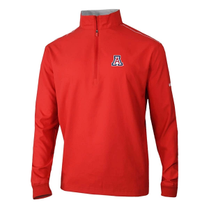 Arizona Wildcats Columbia Bogey's Paradise 1/4 Zip XLarge Intense Red