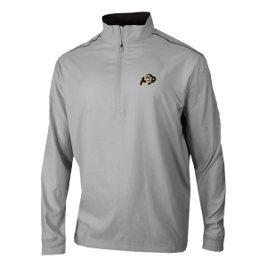 Colorado Buffaloes Columbia Bogey's Paradise 1/4 Zip XLarge Cool Grey