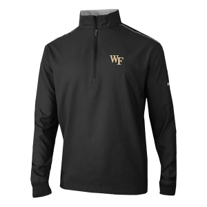 Wake Forest Deacons Columbia Bogey's Paradise 1/4 Zip Large Black