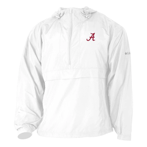 Alabama Crimson Tide Columbia The Prodigy 1/4 Zip Large White