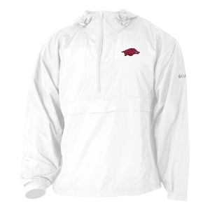Arkansas Razorbacks Columbia The Prodigy 1/4 Zip XLarge White