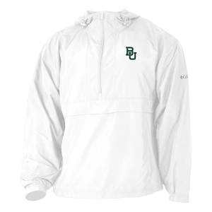 Baylor Bears Columbia The Prodigy 1/4 Zip Small White