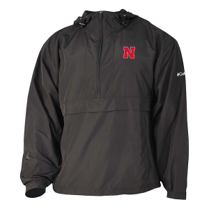 Columbia Nebraska Cornhuskers 1/4 Zip Prodigy Windbreaker