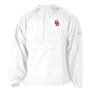 Columbia Oklahoma Sooners The Prodigy 1/4 Zip Windbreaker