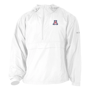Columbia Arizona Wildcats The Prodigy 1/4 Zip Windbreaker Jacket