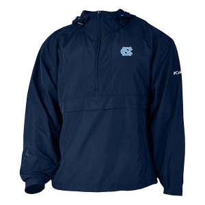 Columbia North Carolina Tar Heels The Prodigy 1/4 Zip Windbreaker Jacket