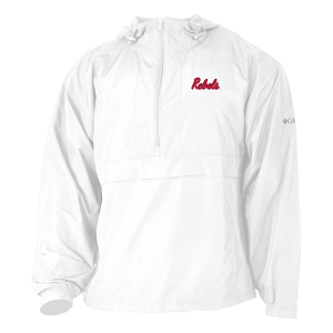Columbia Mississippi Rebels The Prodigy Alternate Logo 1/4 Zip Windbreaker Jacket