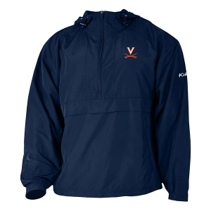 Columbia Virginia Cavaliers The Prodigy 1/4 Zip Windbreaker Jacket