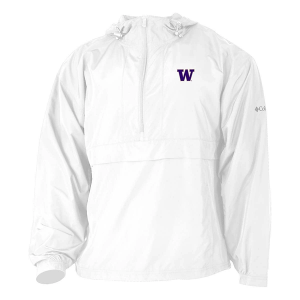 Columbia Washington Huskies The Prodigy 1/4 Zip Windbreaker Jacket