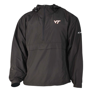 Columbia Virginia Tech Hokies The Prodigy 1/4 Zip Windbreaker Jacket