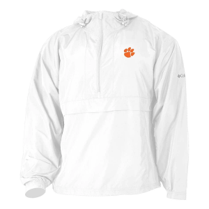 Clemson Tigers Columbia The Prodigy 1/4 Zip Medium White