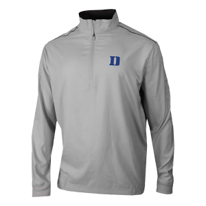 Duke Blue Devils Columbia Bogey's Paradise 1/4 Zip Medium Cool Grey
