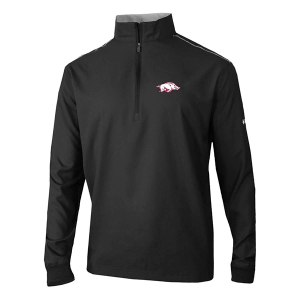 Arkansas Razorbacks Columbia Bogey's Paradise 1/4 Zip Large Black