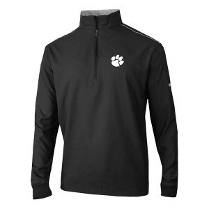 Clemson Tigers Columbia Bogey's Paradise 1/4 Zip XLarge Black